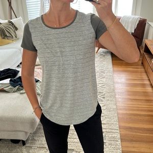Lululemon Baseball T shirt (worn once)